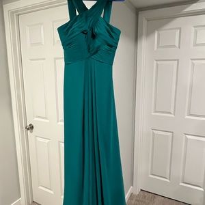 Azazie Kaleigh Jungle Green